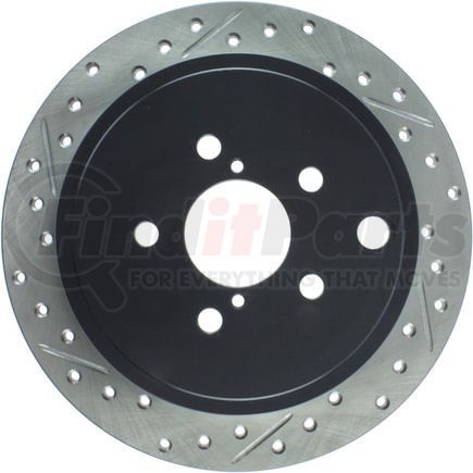 127.47029R by STOPTECH - StopTech Sport Drilled & Slotted Brake Rotor; Rear Right