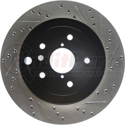 127.47030L by STOPTECH - StopTech Sport Drilled & Slotted Brake Rotor; Rear Left