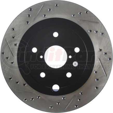 127.47030R by STOPTECH - StopTech Sport Drilled & Slotted Brake Rotor; Rear Right