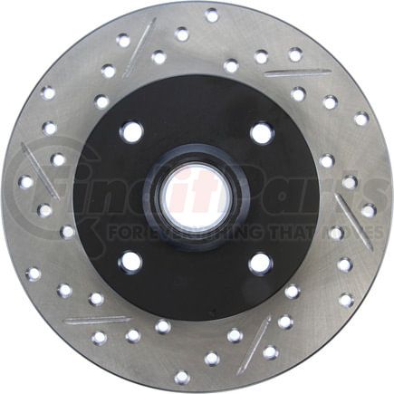 127.33022R by STOPTECH - Sport Drilled & Slotted Brake Rotor, Rear Right