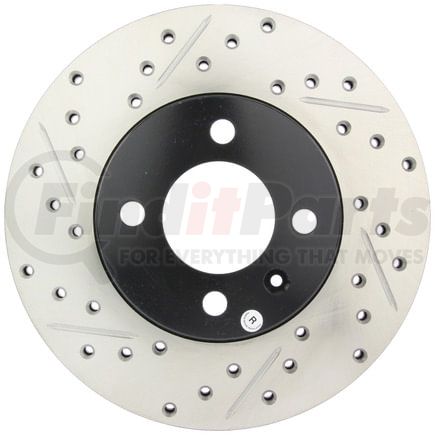 127.33023R by STOPTECH - StopTech Sport Drilled & Slotted Brake Rotor; Front Right
