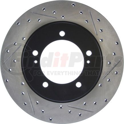 127.48008L by STOPTECH - StopTech Sport Drilled & Slotted Brake Rotor; Front Left
