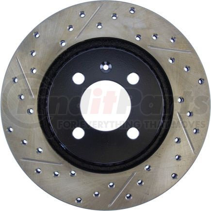 127.33028R by STOPTECH - StopTech Sport Drilled & Slotted Brake Rotor; Front Right