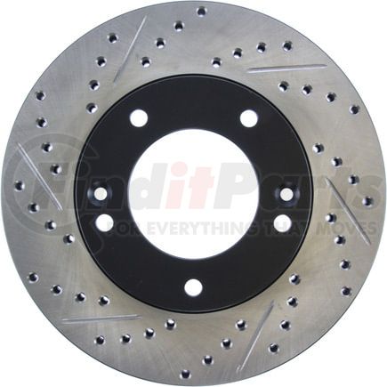 127.50008CR by STOPTECH - StopTech Sport Cryo Drilled & Slotted Brake Rotor; Front Right