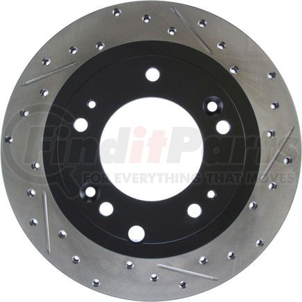 127.50009L by STOPTECH - StopTech Sport Drilled & Slotted Brake Rotor; Rear Left