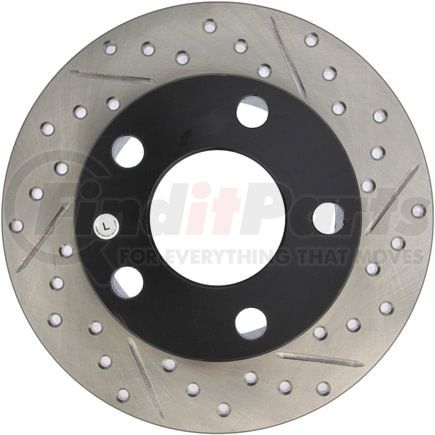 127.33038L by STOPTECH - StopTech Sport Drilled & Slotted Brake Rotor; Rear Left