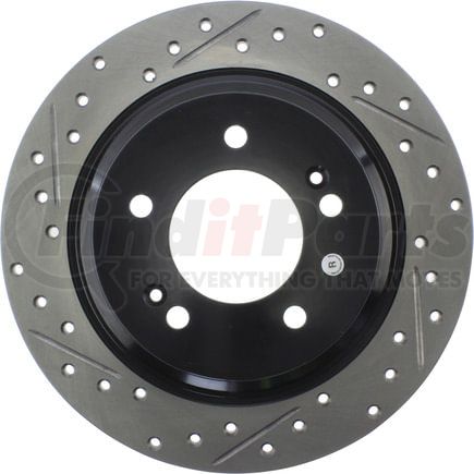 127.50029R by STOPTECH - StopTech Sport Drilled & Slotted Brake Rotor; Rear Right