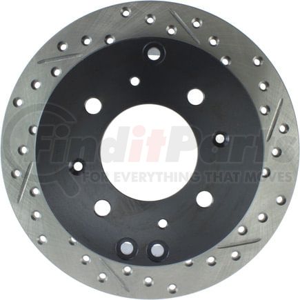 127.51007L by STOPTECH - StopTech Sport Drilled & Slotted Brake Rotor; Rear Left