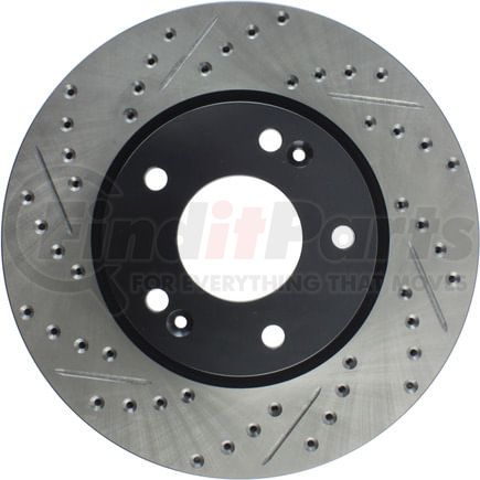 127.51015R by STOPTECH - StopTech Sport Drilled & Slotted Brake Rotor; Front Right