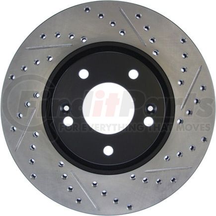 127.51020L by STOPTECH - StopTech Sport Drilled & Slotted Brake Rotor; Front Left