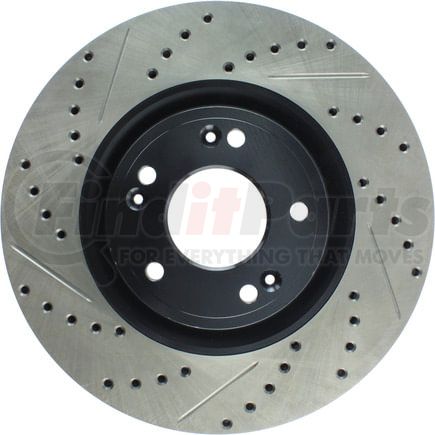 127.51032R by STOPTECH - StopTech Sport Drilled & Slotted Brake Rotor; Front Right