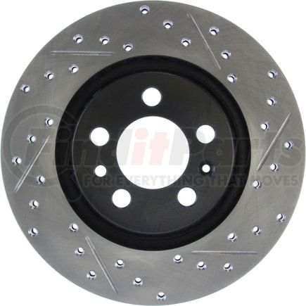 StopTech 127.33054L Disc Brake Rotor StopTech Sport Drilled & Slotted Brake Rotor; Front Left