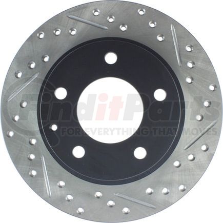 127.45049L by STOPTECH - StopTech Sport Drilled & Slotted Brake Rotor; Rear Left
