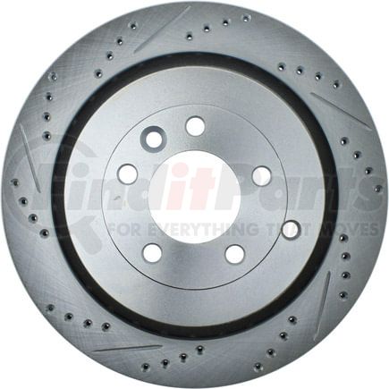 227.22010R by STOPTECH - StopTech Select Sport Drilled and Slotted Brake Rotor; Rear Right