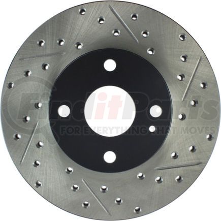 127.45050L by STOPTECH - StopTech Sport Drilled & Slotted Brake Rotor; Front Left