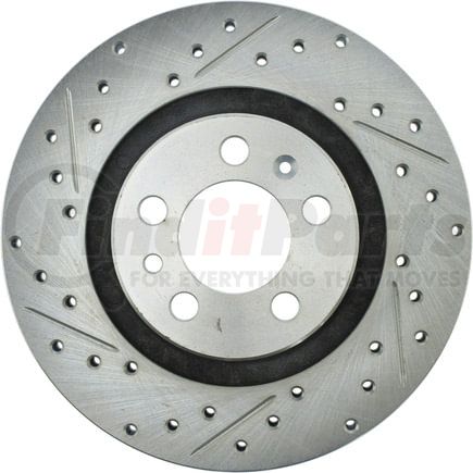 227.33054R by STOPTECH - StopTech Select Sport Drilled and Slotted Brake Rotor; Front Right