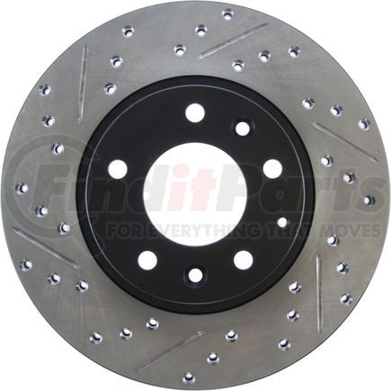 127.45051R by STOPTECH - StopTech Sport Drilled & Slotted Brake Rotor; Front Right
