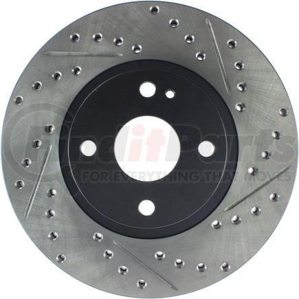 StopTech 127.45061L Disc Brake Rotor StopTech Sport Drilled & Slotted Brake Rotor; Front Left