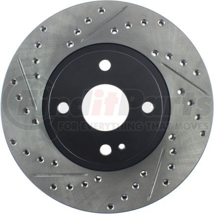 StopTech 127.45061R Disc Brake Rotor StopTech Sport Drilled & Slotted Brake Rotor; Front Right