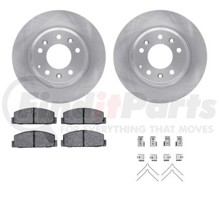 4512-99052 by DYNAMIC FRICTION COMPANY - GEOSPEC Coated Rotors with 5000 Brake Pads - Ceramic and Hardware