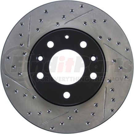 127.45063R by STOPTECH - StopTech Sport Drilled & Slotted Brake Rotor; Front Right