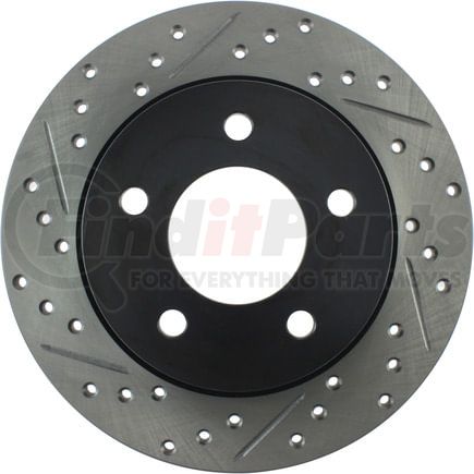 StopTech 127.45066R Disc Brake Rotor StopTech Sport Drilled & Slotted Brake Rotor; Rear Right