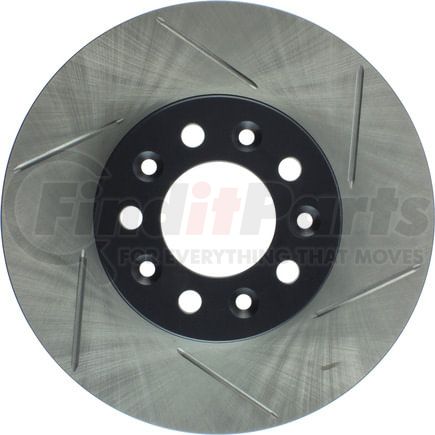126.61057SL by STOPTECH - StopTech Sport Slotted Brake Rotor; Front Left