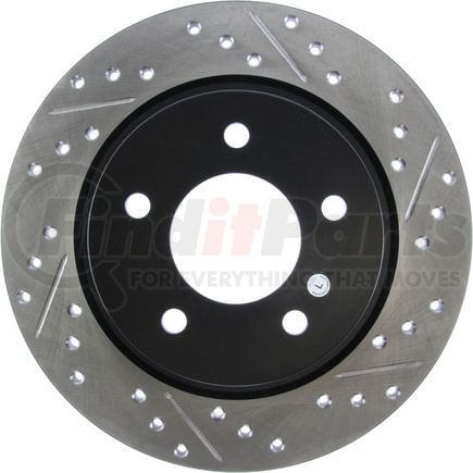 127.45067L by STOPTECH - StopTech Sport Drilled & Slotted Brake Rotor; Rear Left