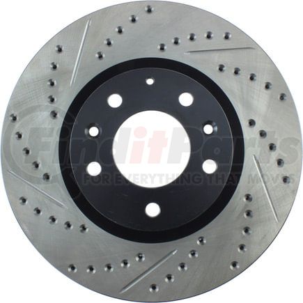 StopTech 127.45070R Disc Brake Rotor StopTech Sport Drilled & Slotted Brake Rotor; Front Right
