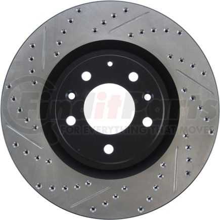 127.45071R by STOPTECH - StopTech Sport Drilled & Slotted Brake Rotor; Front Right