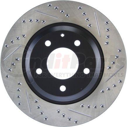 127.45072L by STOPTECH - StopTech Sport Drilled & Slotted Brake Rotor; Rear Left