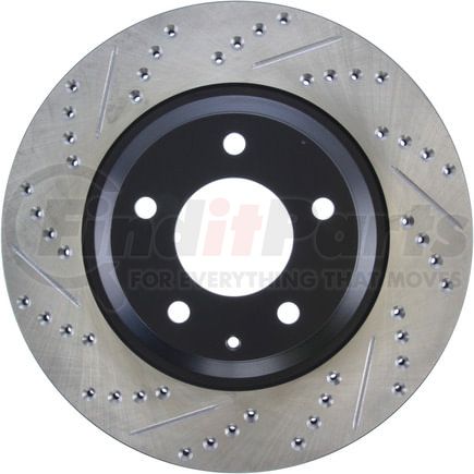 127.45072R by STOPTECH - StopTech Sport Drilled & Slotted Brake Rotor; Rear Right