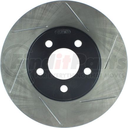 126.61072CSL by STOPTECH - StopTech Sport Slotted Cryo Brake Rotor; Front Left