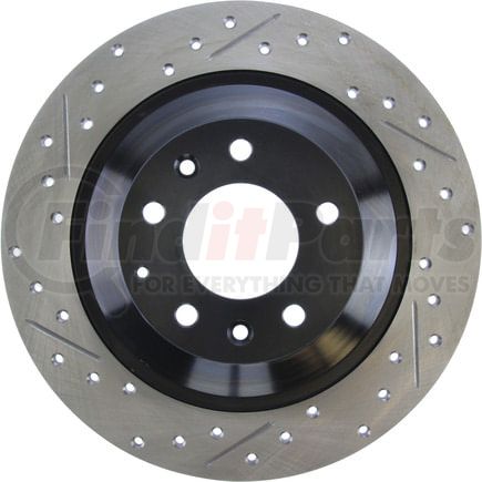 127.45074R by STOPTECH - StopTech Sport Drilled & Slotted Brake Rotor; Rear Right