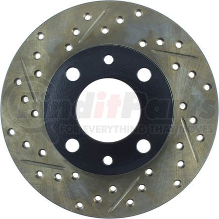 127.04000R by STOPTECH - StopTech Sport Drilled & Slotted Brake Rotor; Front and Rear Right