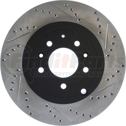 127.45079L by STOPTECH - StopTech Sport Drilled & Slotted Brake Rotor; Rear Left