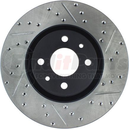 127.04004L by STOPTECH - StopTech Sport Drilled & Slotted Brake Rotor; Front Left