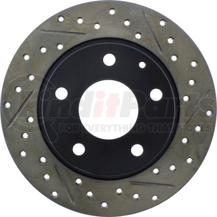 127.45081L by STOPTECH - StopTech Sport Drilled & Slotted Brake Rotor; Rear Left