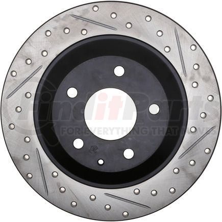 127.45083L by STOPTECH - StopTech Sport Drilled & Slotted Brake Rotor; Rear Left