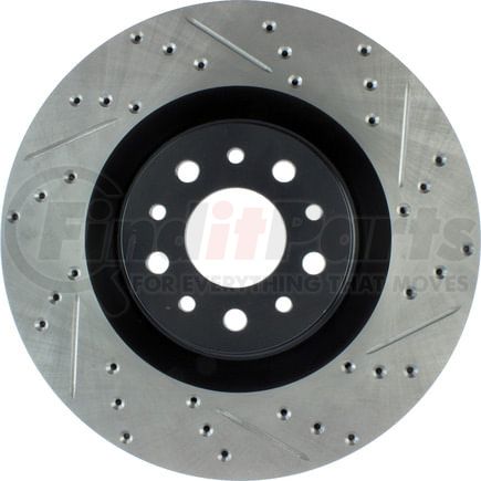 127.04006L by STOPTECH - StopTech Sport Drilled & Slotted Brake Rotor; Front Left