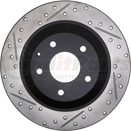 127.45083R by STOPTECH - StopTech Sport Drilled & Slotted Brake Rotor; Rear Right