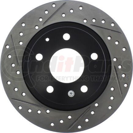 127.45085R by STOPTECH - StopTech Sport Drilled & Slotted Brake Rotor; Rear Right