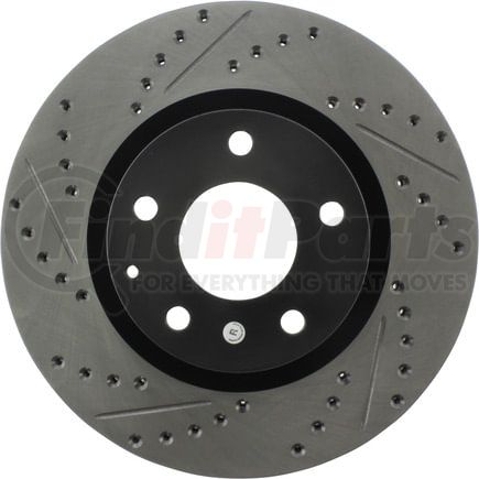 127.45086R by STOPTECH - StopTech Sport Drilled & Slotted Brake Rotor; Front Right