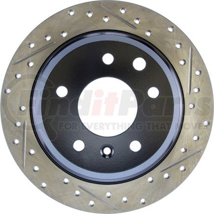 127.20010L by STOPTECH - StopTech Sport Drilled & Slotted Brake Rotor; Rear Left