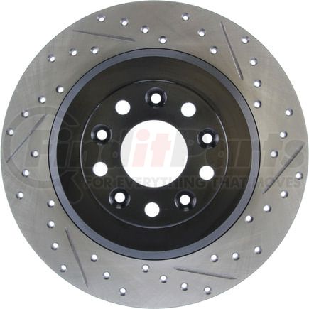 127.61081L by STOPTECH - StopTech Sport Drilled & Slotted Brake Rotor; Rear Left