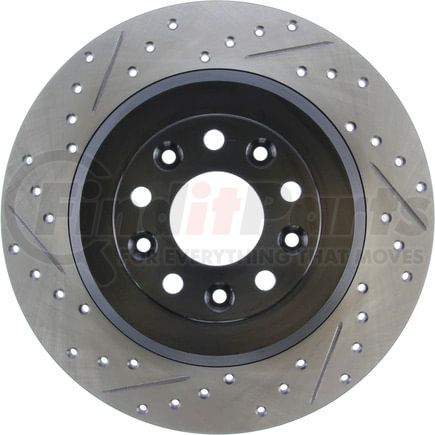 127.61081R by STOPTECH - StopTech Sport Drilled & Slotted Brake Rotor; Rear Right