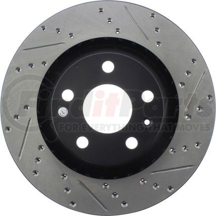 127.33121L by STOPTECH - StopTech Sport Drilled & Slotted Brake Rotor; Rear Left