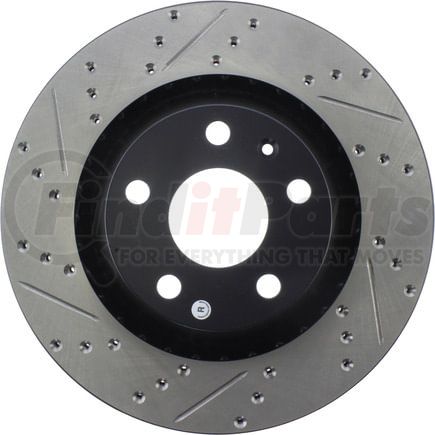 127.33121R by STOPTECH - StopTech Sport Drilled & Slotted Brake Rotor; Rear Right