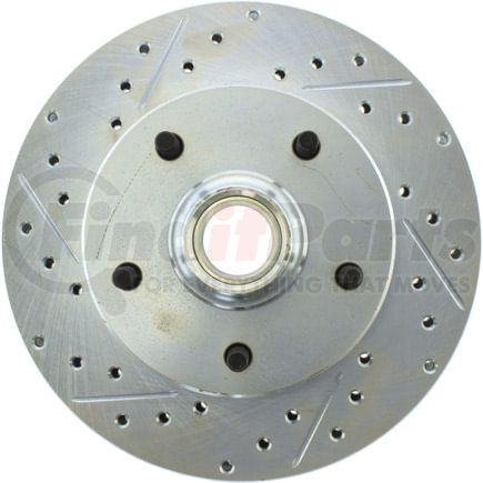 227.62000R by STOPTECH - Select Sport Drilled and Slotted Brake Rotor, Front Right