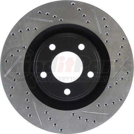 127.61090L by STOPTECH - StopTech Sport Drilled & Slotted Brake Rotor; Front Left